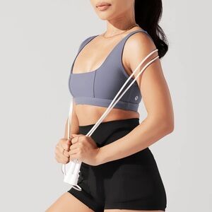 POPFLEX ACTIVE Corset Bra in Blue Mist